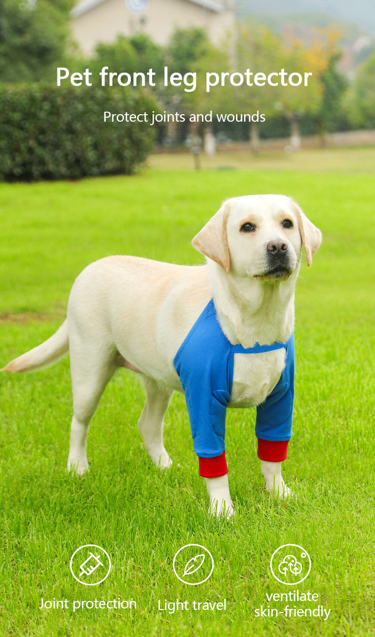 Pet Front Leg Protection Sleeve - Joint Support, Comfortable and Breathable, Ideal for Dogs and Cats